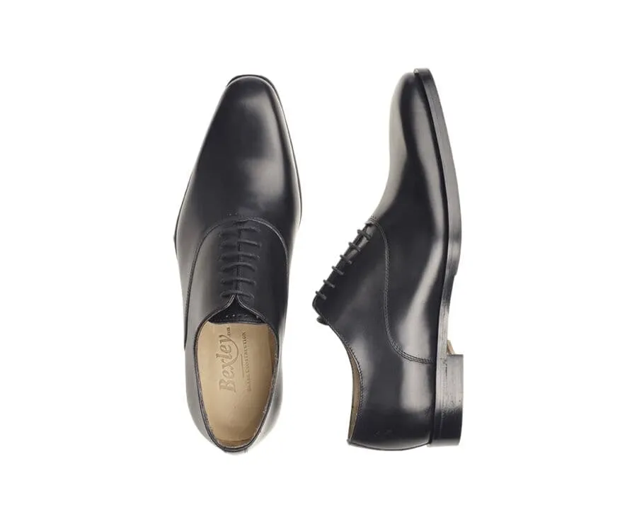 BLACK OXFORD SHOES  RUBBER PAD  TREMEZZO PATIN