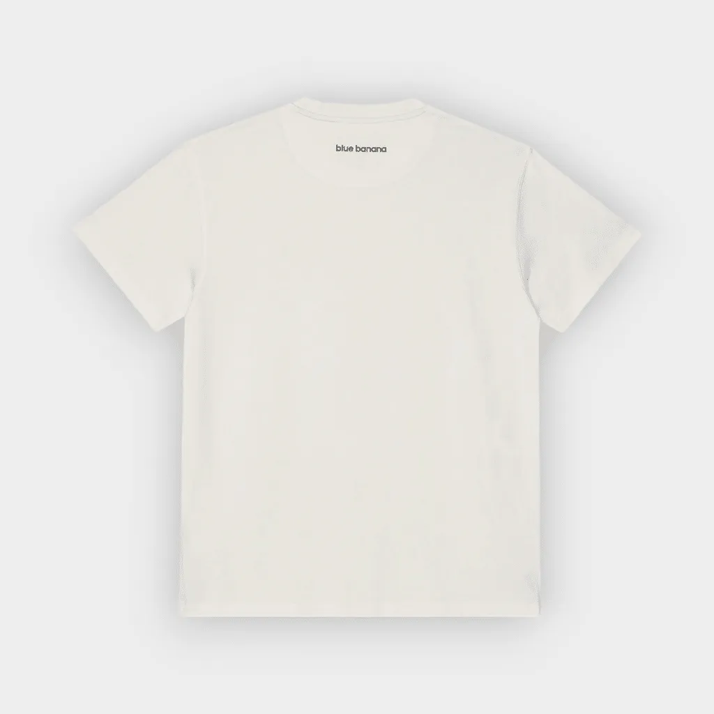 Blue Banana Brand – Camiseta off white Amsterdam