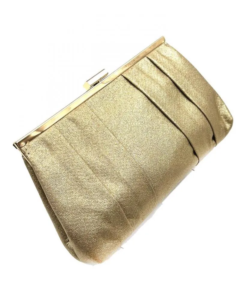 BOLSOS DE FIESTA DORADOS CON GRAN CAPACIDAD PARA BODAS