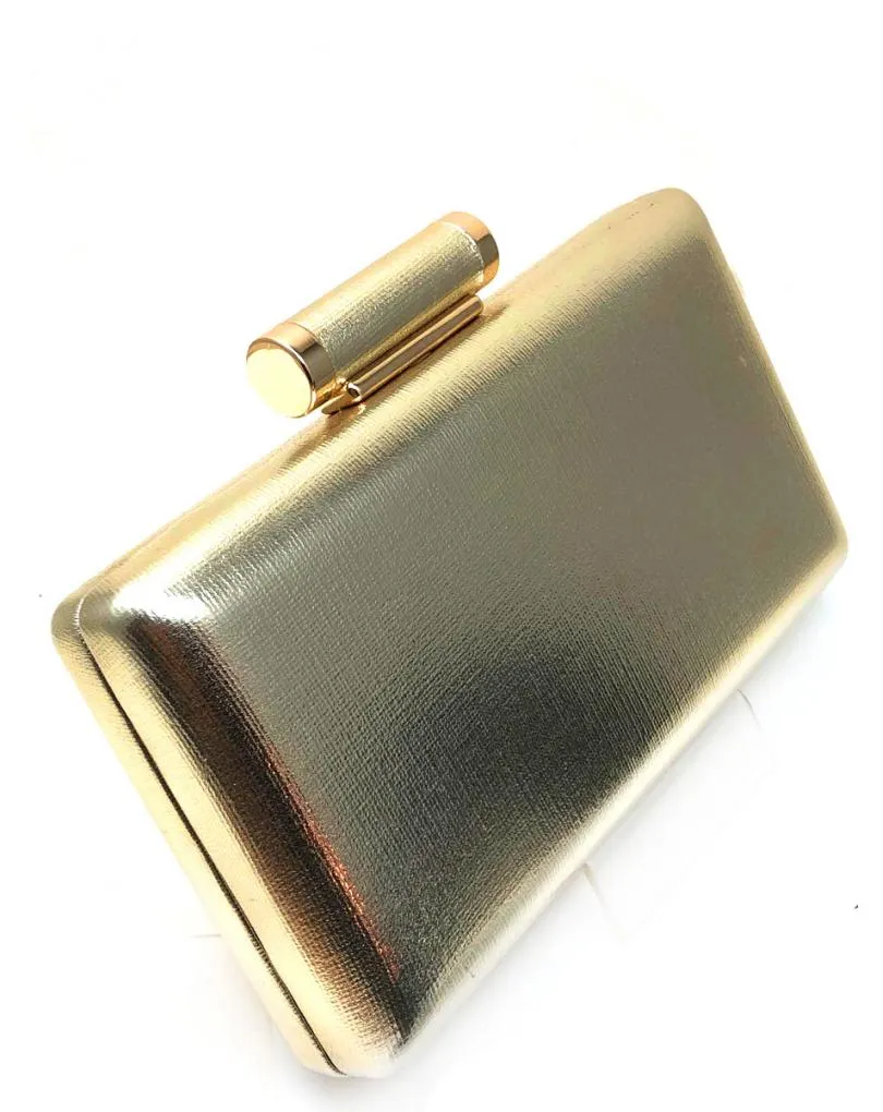 BOLSOS DE FIESTA DORADOS MUY ELEGANTES DE INVITADA PERFECTA