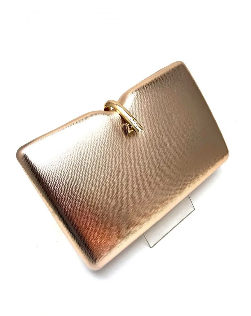 BOLSOS DE FIESTA ORO ROSAS FABULOSO DISEÑO PARA BODAS