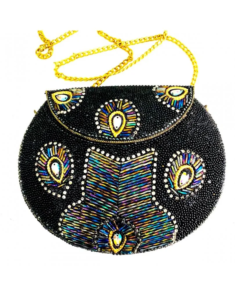BOLSOS DE FIESTA PARA BODAS DECORADOS CON VISTOSA PEDRERIA