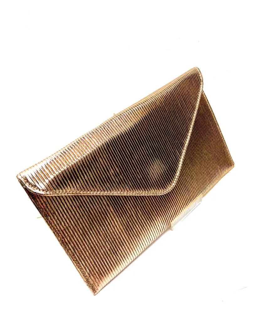 BOLSOS DE FIESTA PLATEADOS DISEÑO DE CARTERA TIPO SOBRE