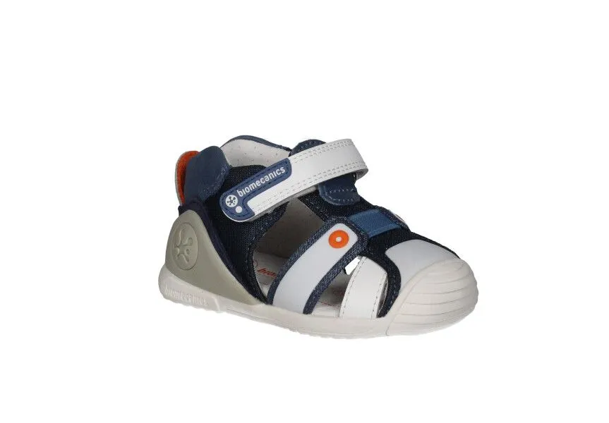 Bota Sandalia Azul/blanco Aberturas