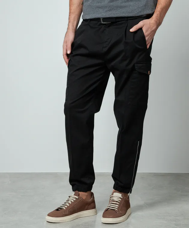 Brunello Cucinelli Black cargo