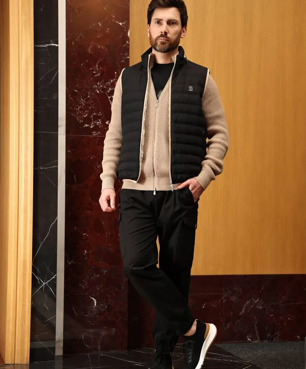 Brunello Cucinelli Black cargo