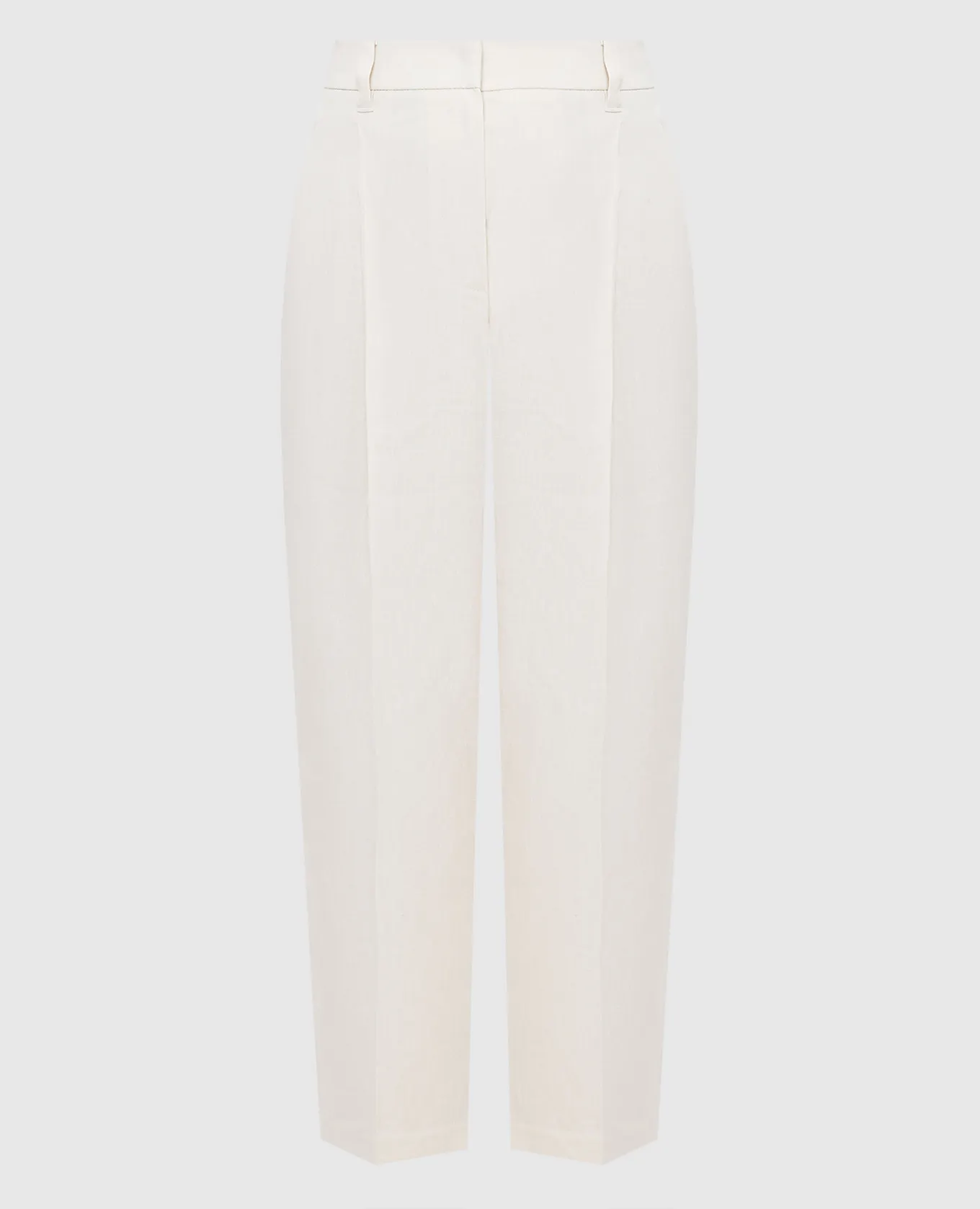 Brunello Cucinelli Light Beige Banana Pants