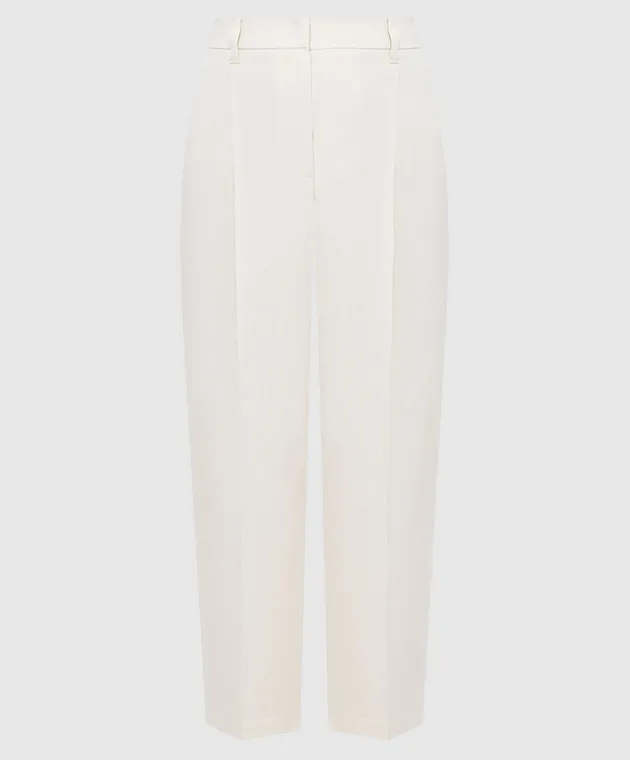 Brunello Cucinelli Light Beige Banana Pants