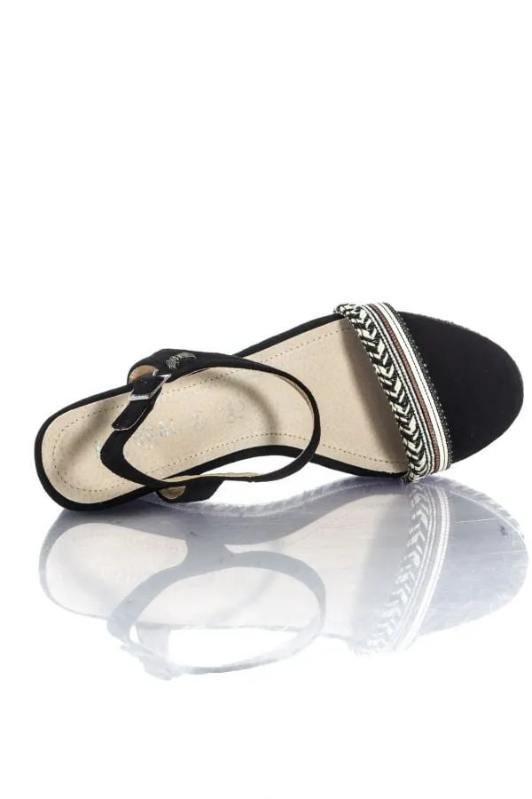 Calzados Mujeres Kaporal Shoes Slyde Noir
