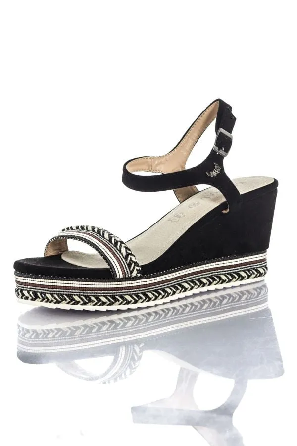 Calzados Mujeres Kaporal Shoes Slyde Noir