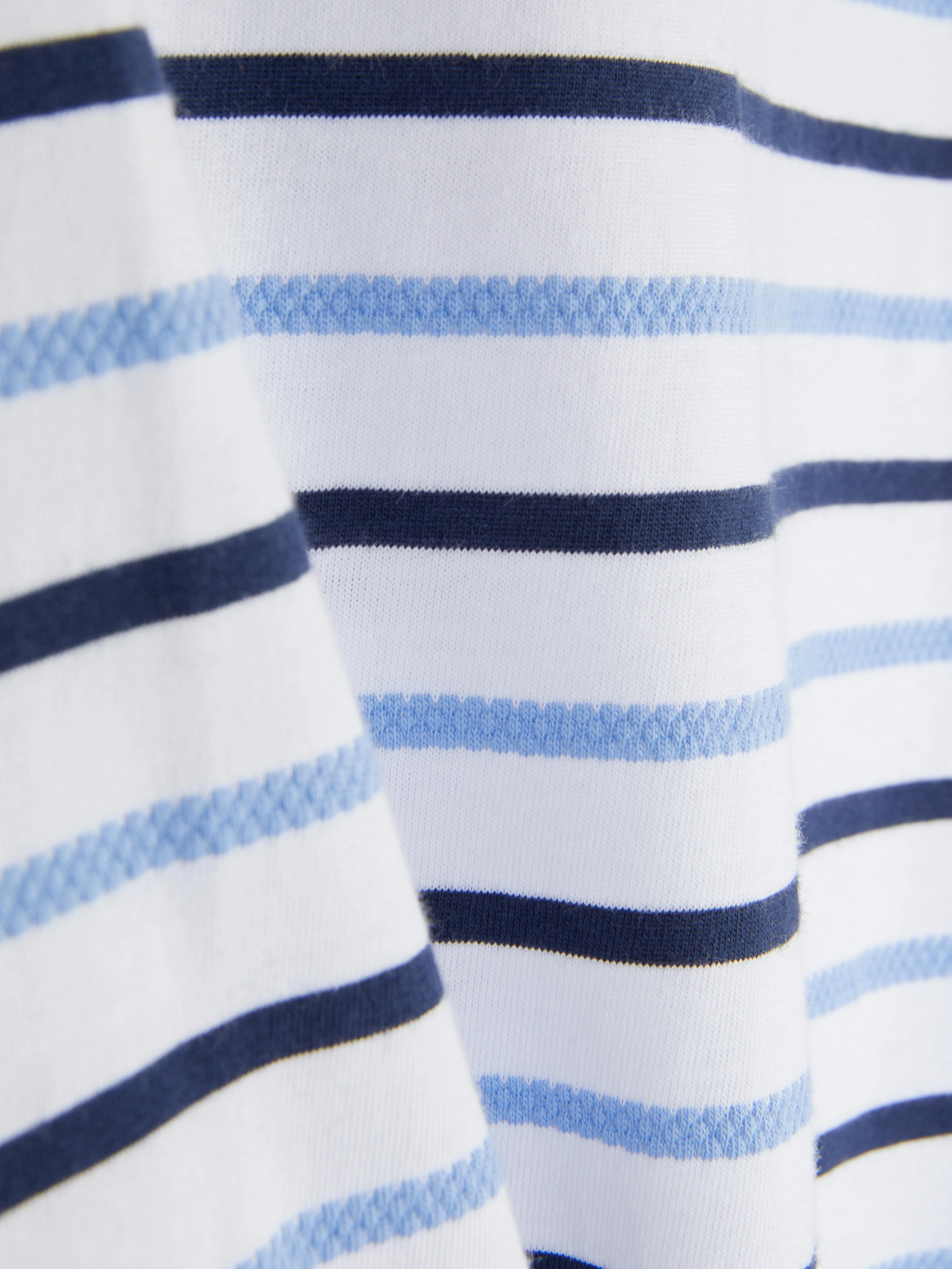 Camisa de manga corta a rayas