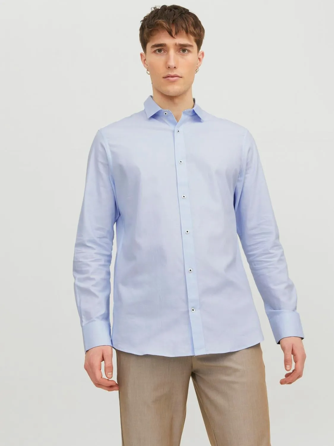Camisa informal Corte regular | Azul intermedio | Jack & Jones®