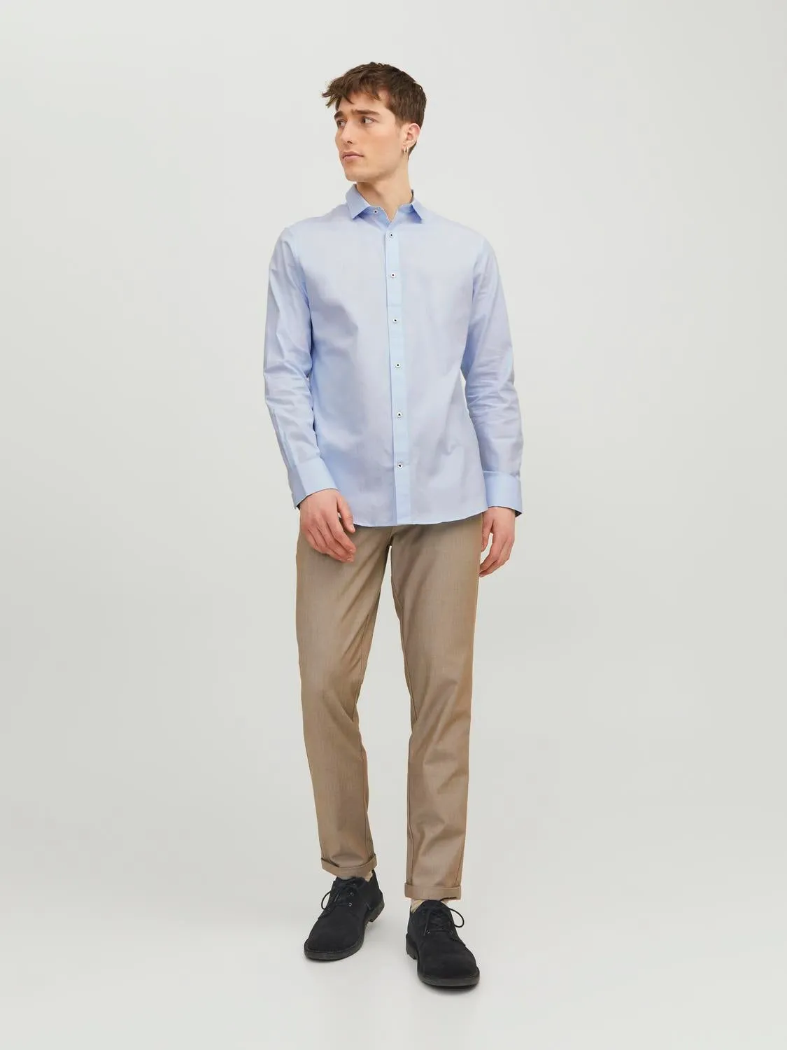 Camisa informal Corte regular | Azul intermedio | Jack & Jones®
