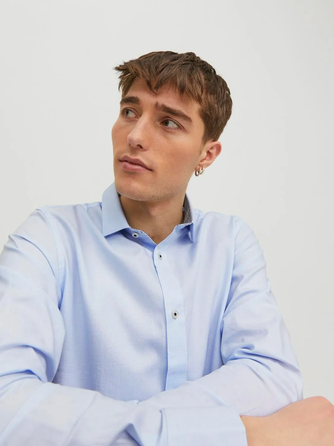 Camisa informal Corte regular | Azul intermedio | Jack & Jones®