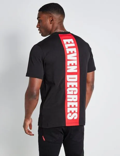 CAMISETA 11 CUT&SEW PRINTED BACK GRAPHIC  BLACK / GO
