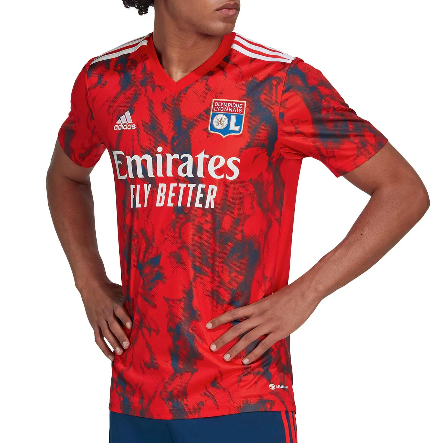 Camiseta adidas 2a Olympique Lyon 2022 2023