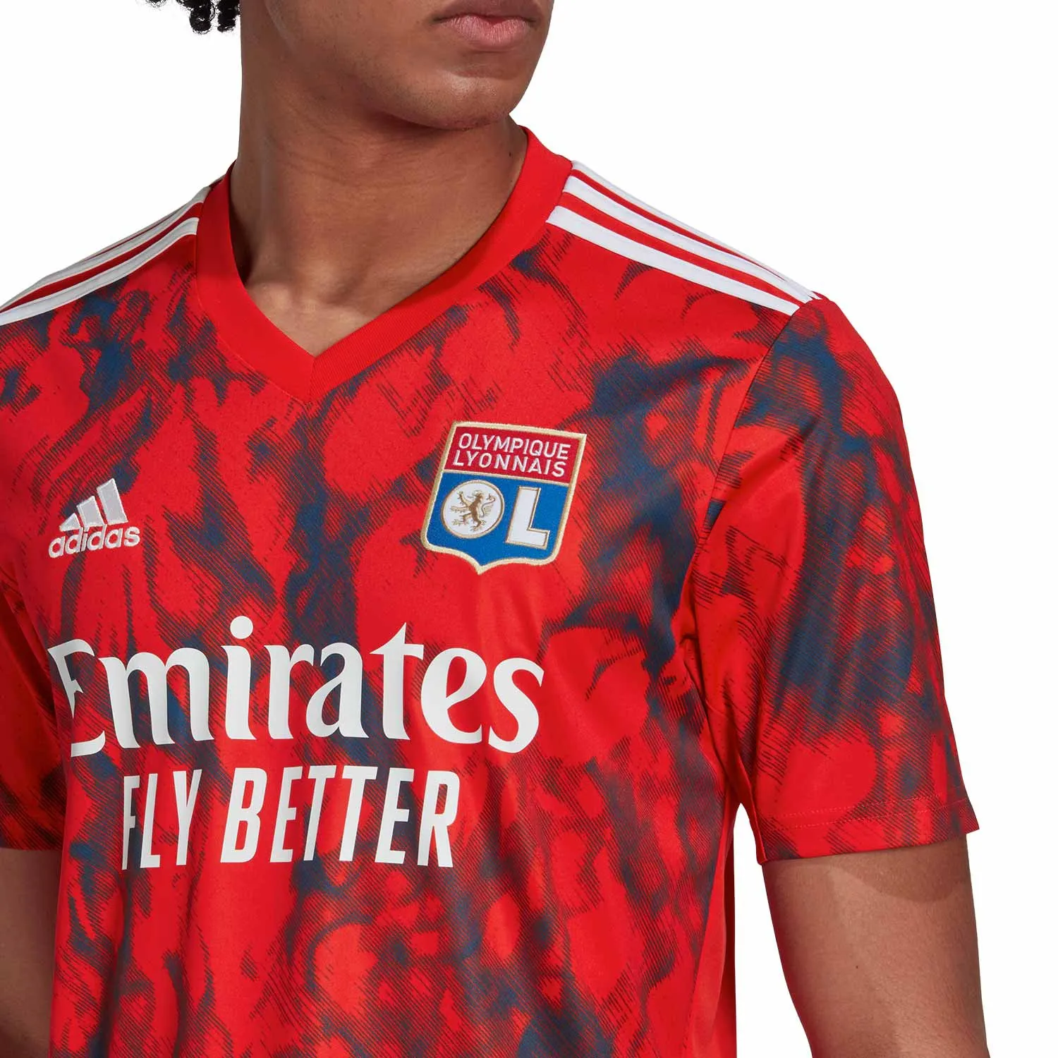 Camiseta adidas 2a Olympique Lyon 2022 2023