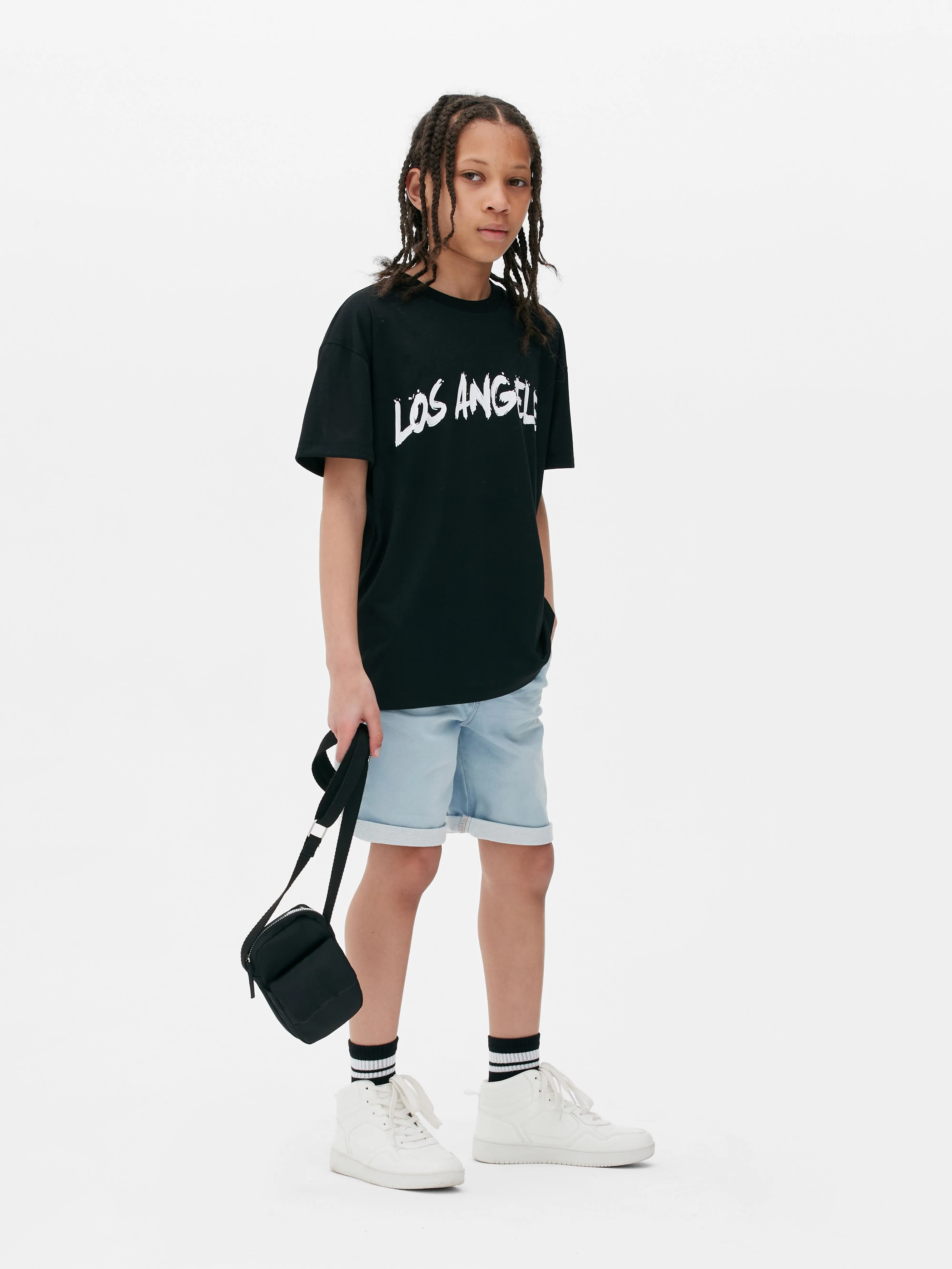 Camiseta con estampado gráfico «Los Angeles»