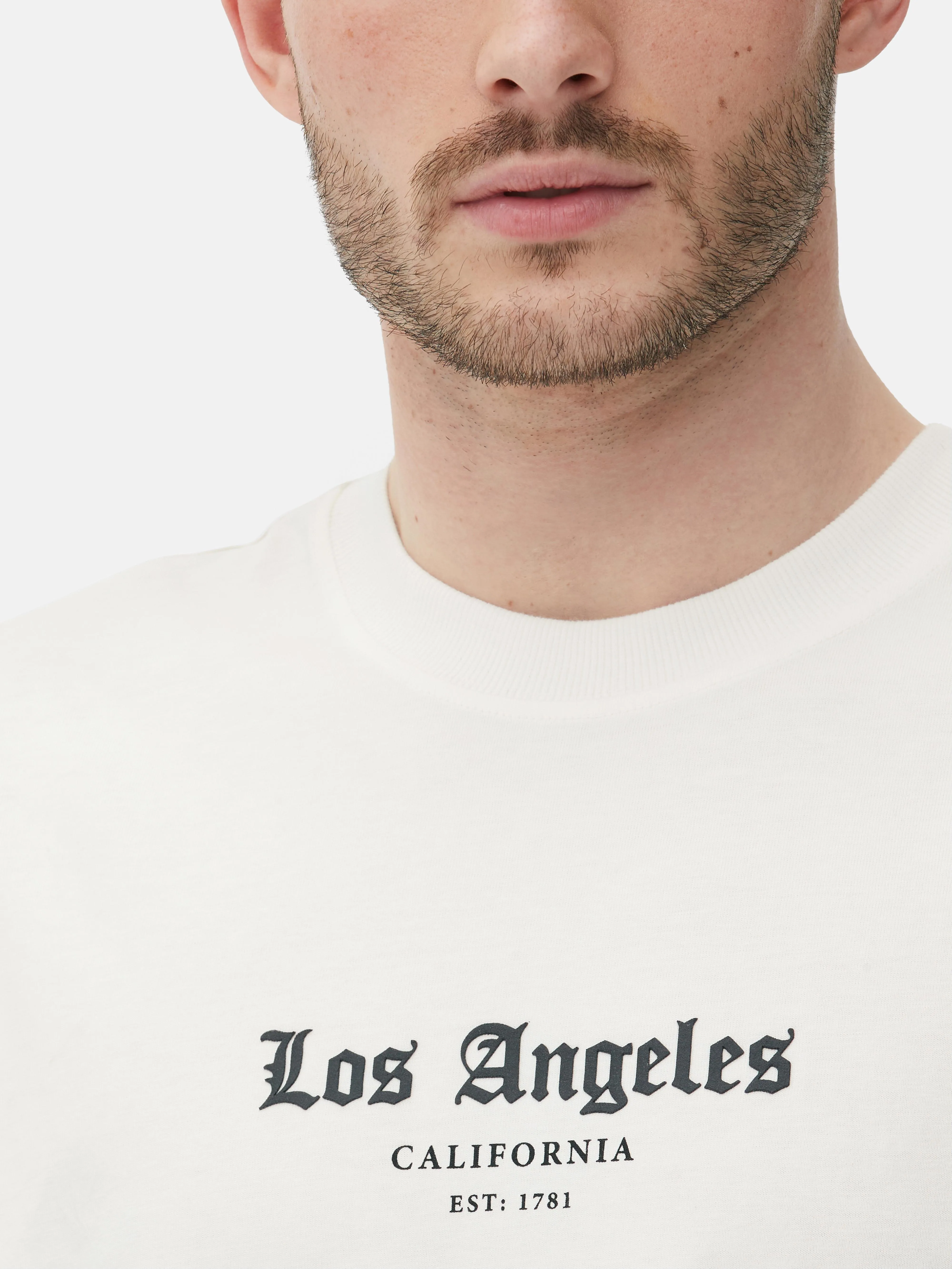 Camiseta con estampado «Los Angeles Statue»