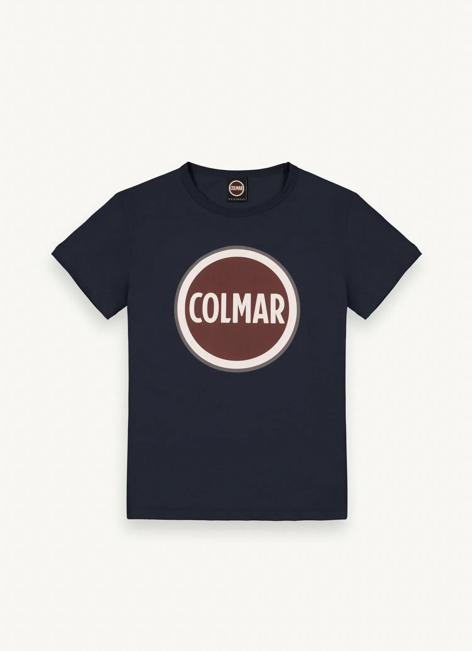 Camiseta de algodón con logotipo grande Colmar