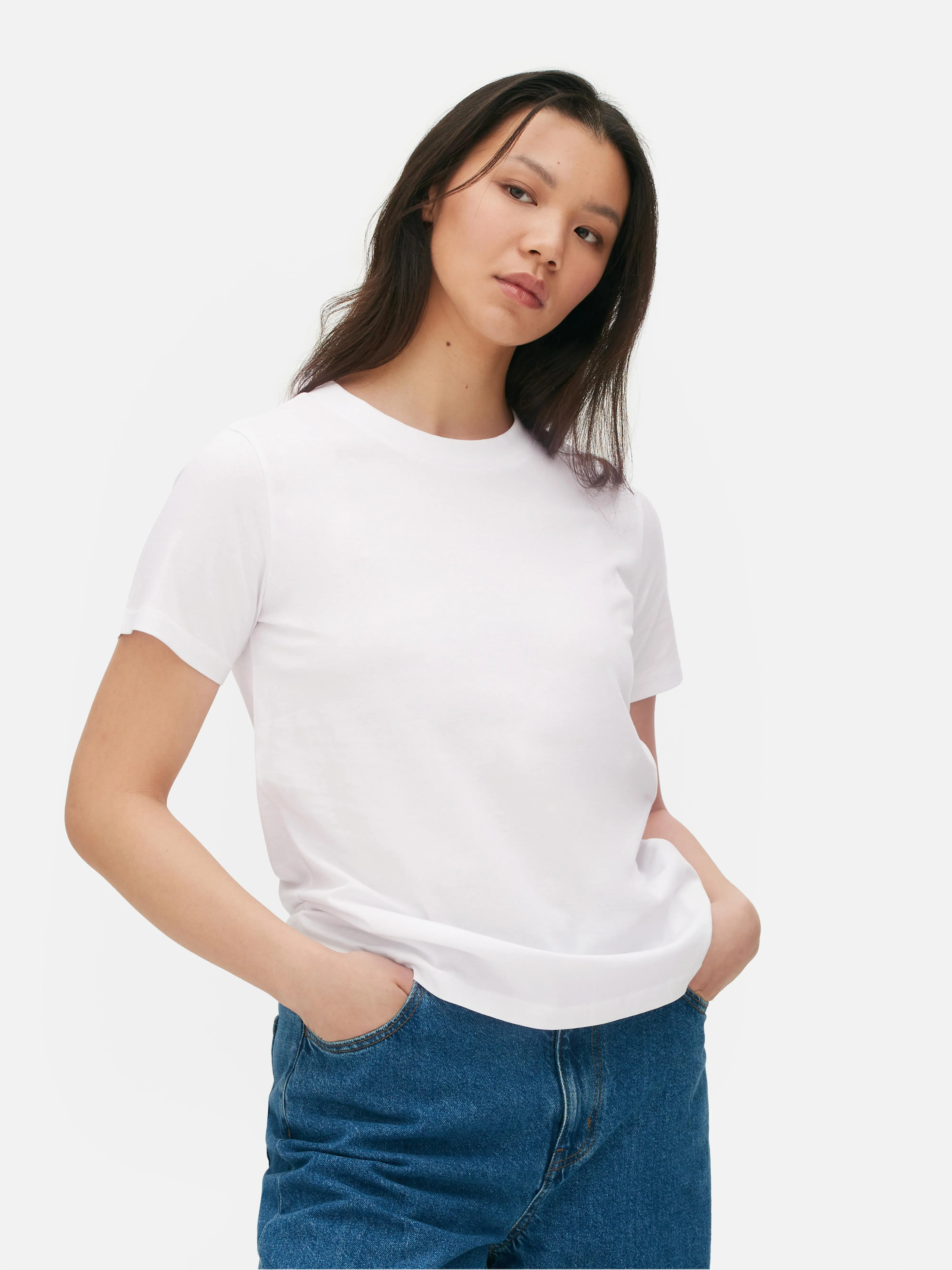 Camiseta de algodón de manga corta