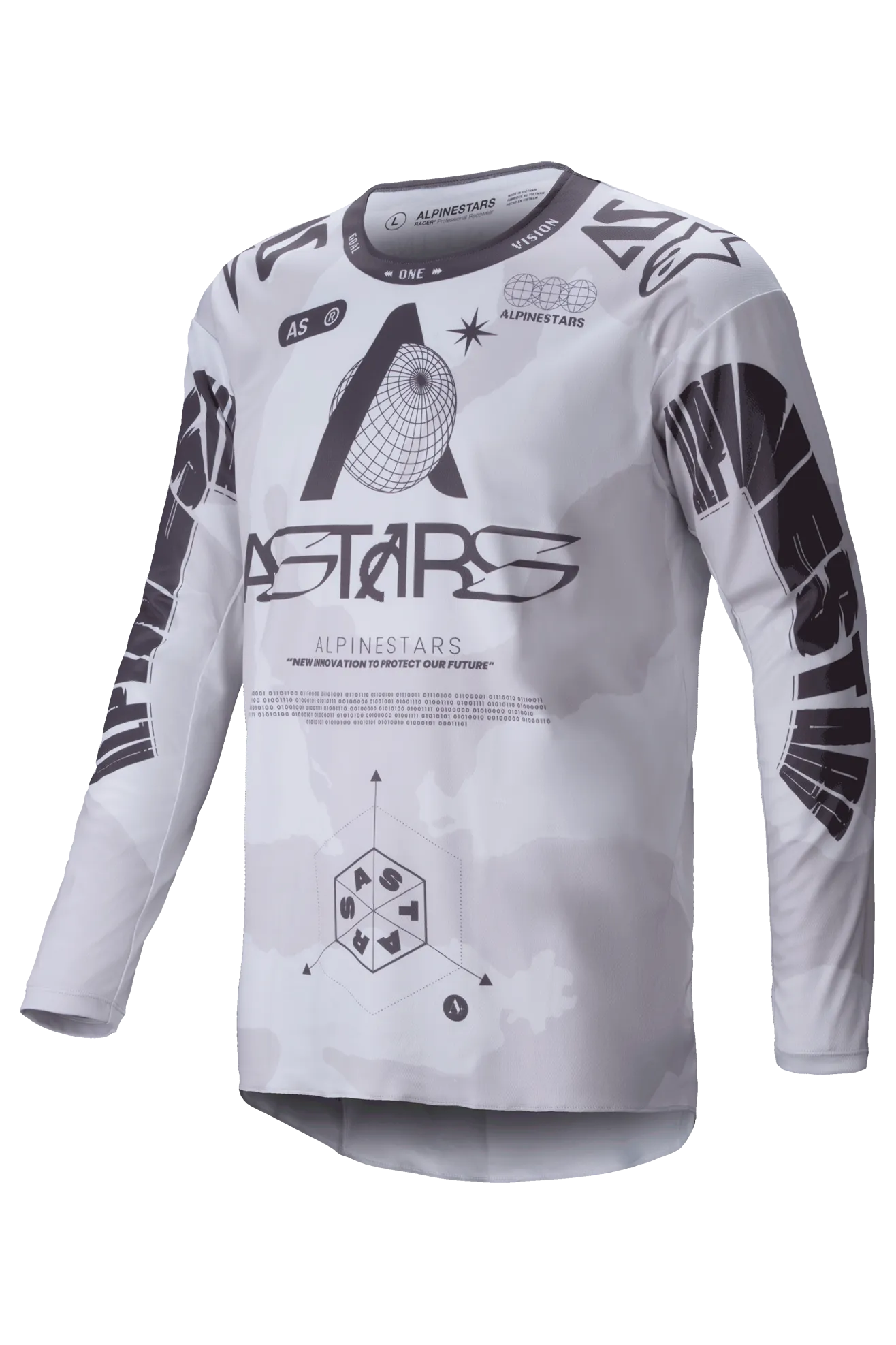 CAMISETA DE CROSS ALPINESTARS RACER HOLLOW CAMUFLAJE CLAROMARRóN