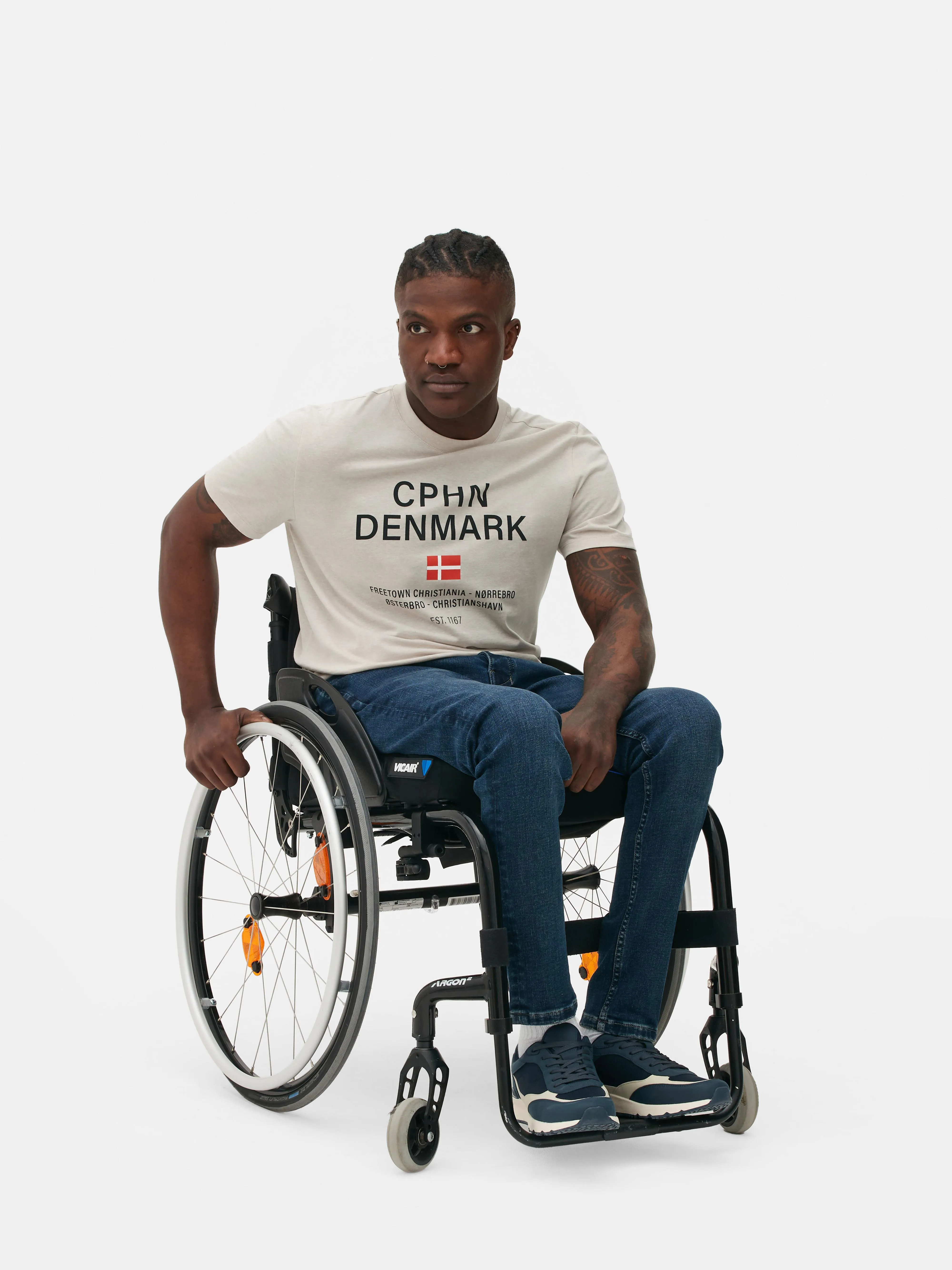 Camiseta de manga corta «Copenhaguen»