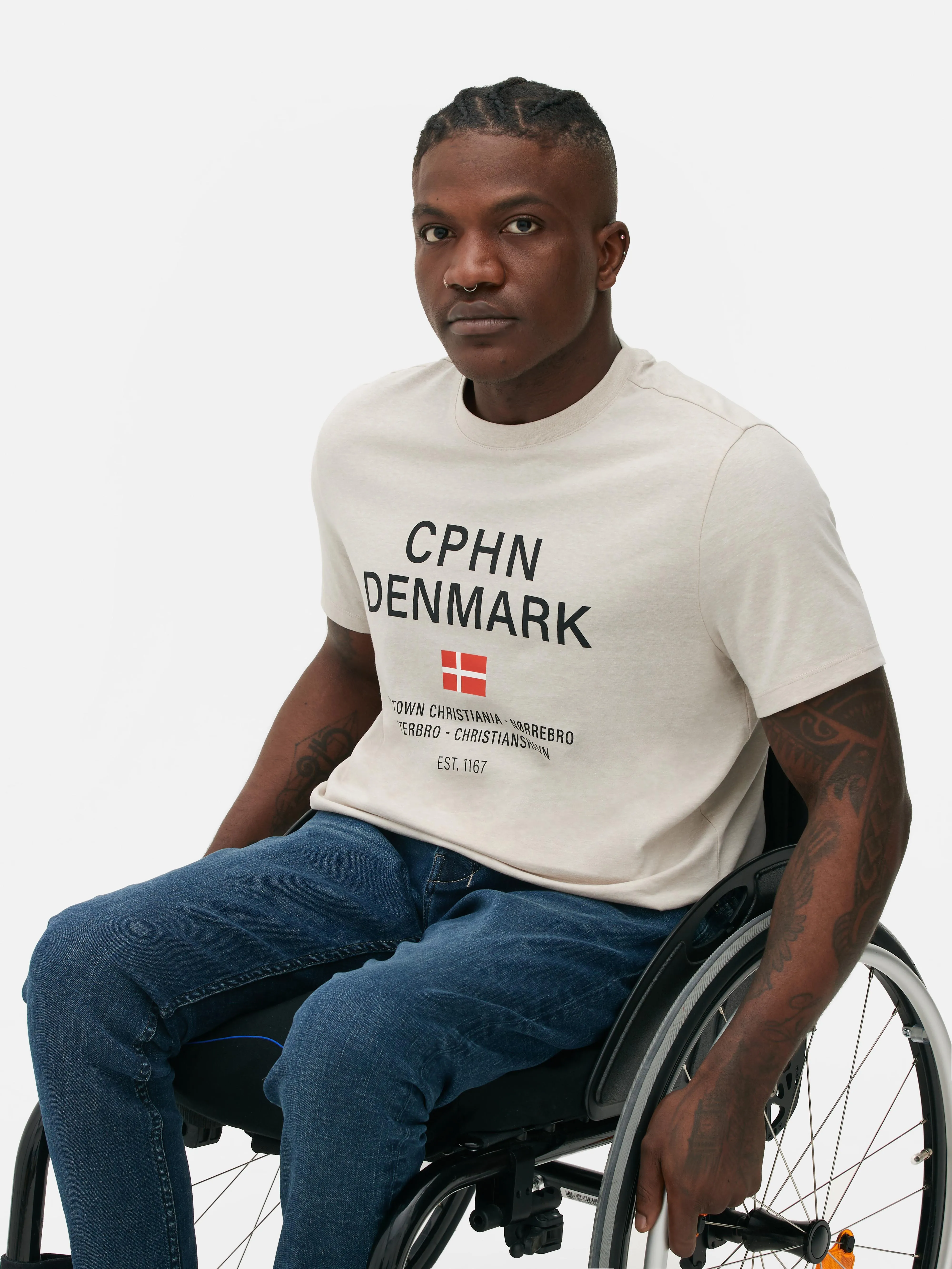 Camiseta de manga corta «Copenhaguen»