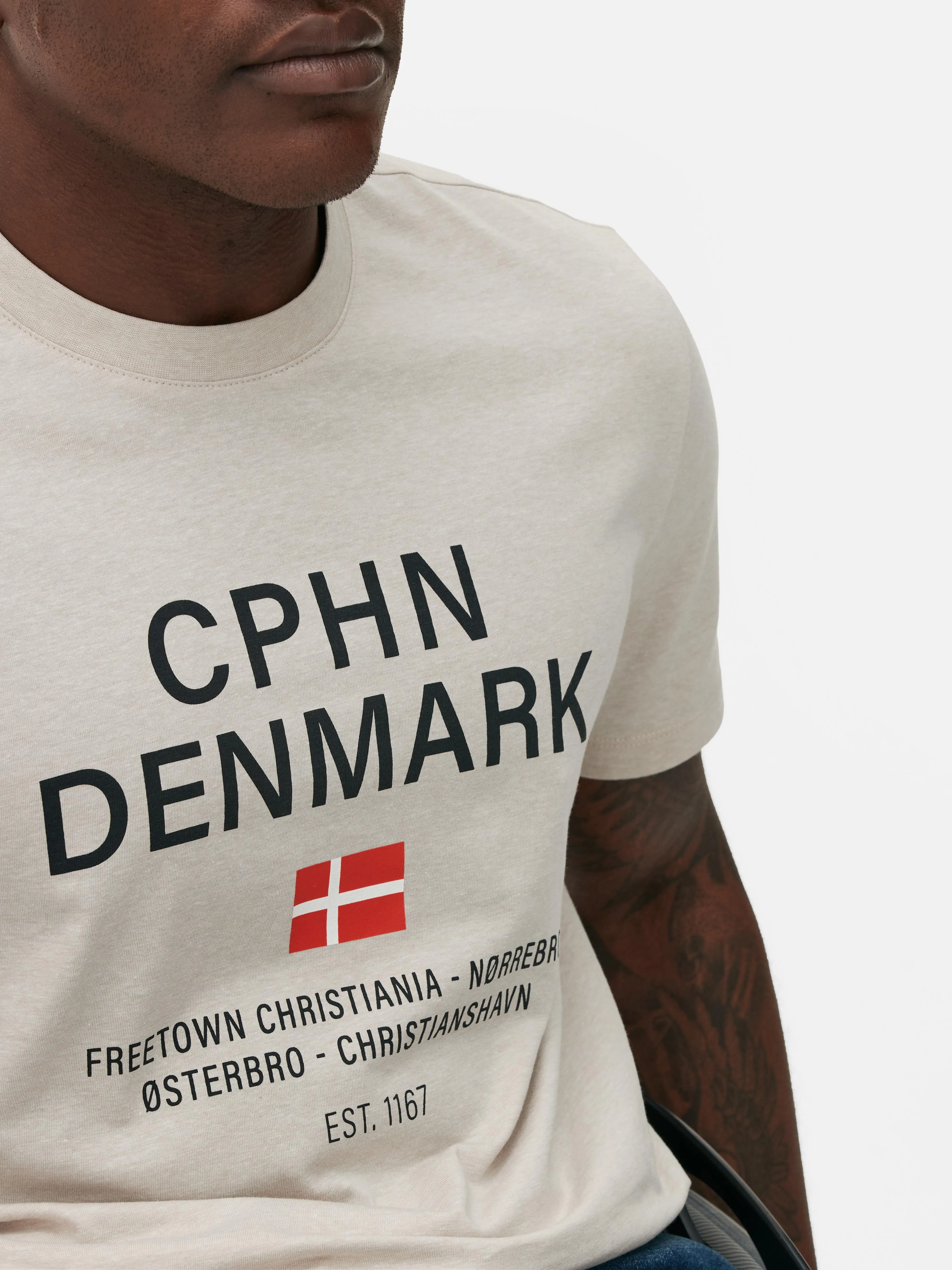 Camiseta de manga corta «Copenhaguen»