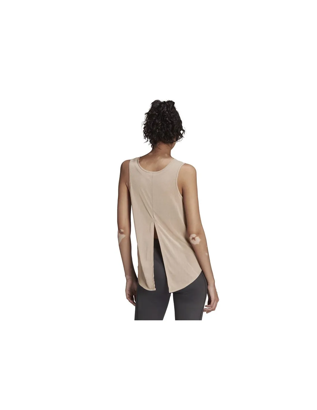 Camiseta de tenis adidas Studio Summer W Brown