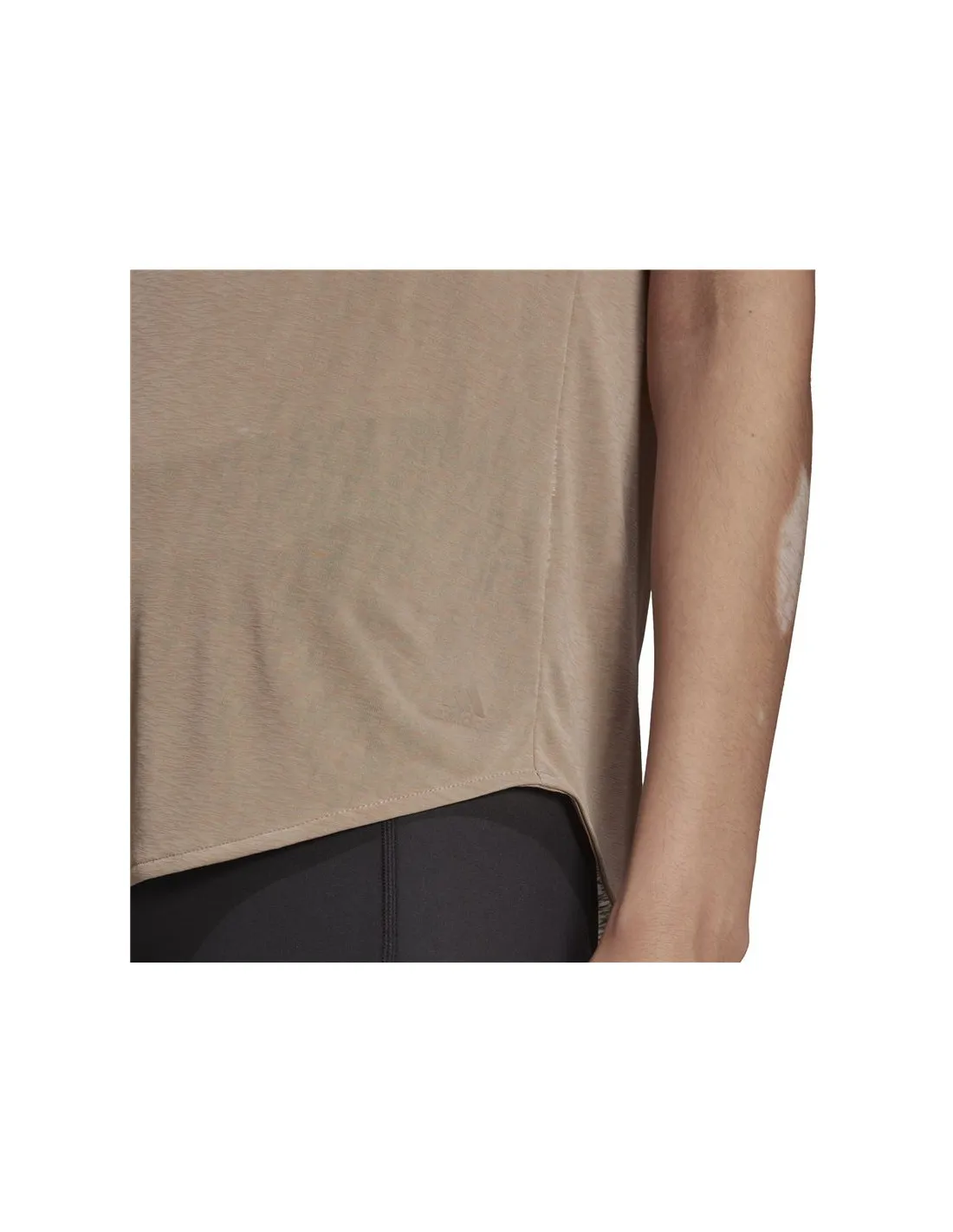 Camiseta de tenis adidas Studio Summer W Brown