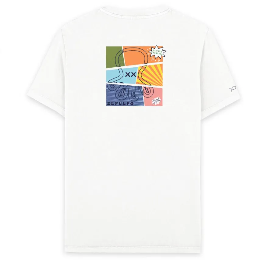 Camiseta El Pulpo Estampado Comic Para Niñ@s