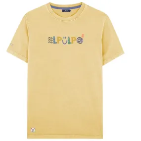 Camiseta El Pulpo Letras Smiley Para Niñ@s