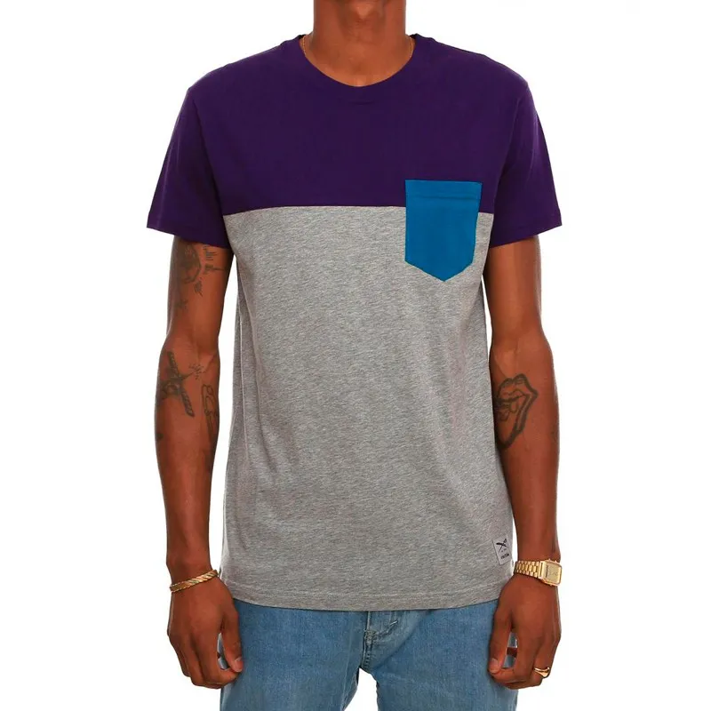 CAMISETA IRIEDAILY BLOCK POCKET 2 DEEP PURPLE