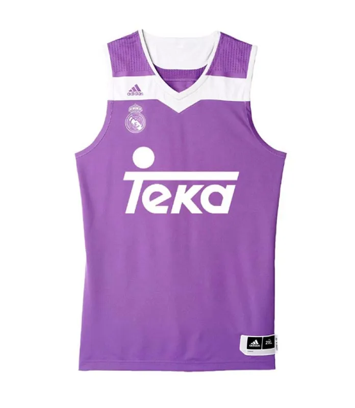 Camiseta Llull #23# R. Madrid 2016/17 (vioray/2ª Equipación)