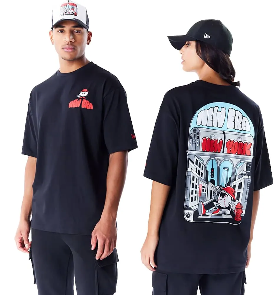 Camiseta M/c Casual_Unisex_NEW ERA Ne City Graphic Os Tee Newera