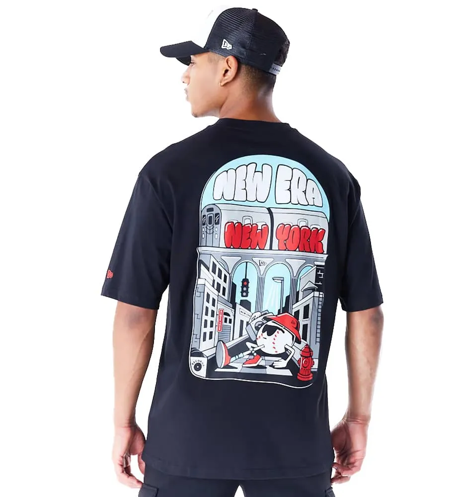Camiseta M/c Casual_Unisex_NEW ERA Ne City Graphic Os Tee Newera