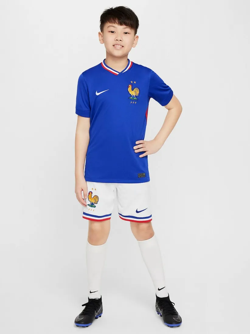 Camiseta Nike FFF Francia Principal Stadium 2024/25 Jr