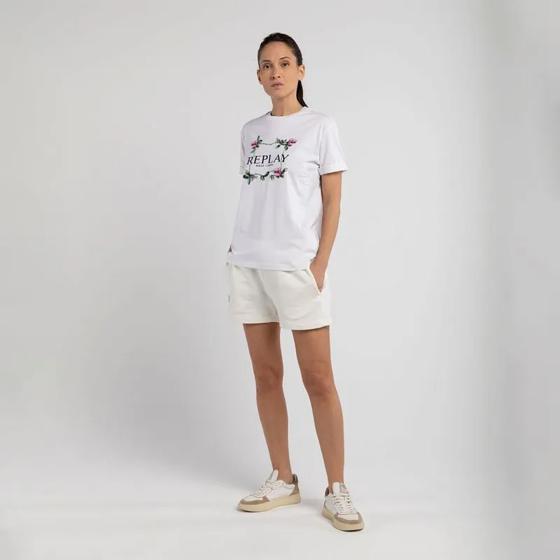Camiseta Para Mujer Replay