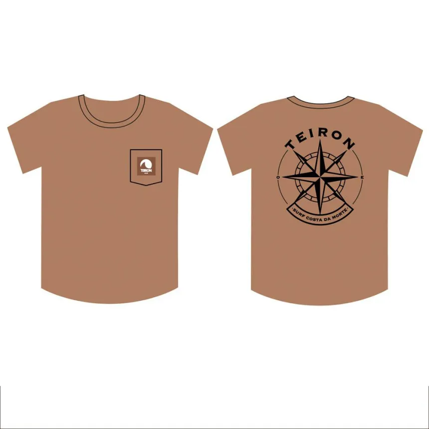 Camiseta Teiron Rosa De Los Vientos Para Niños