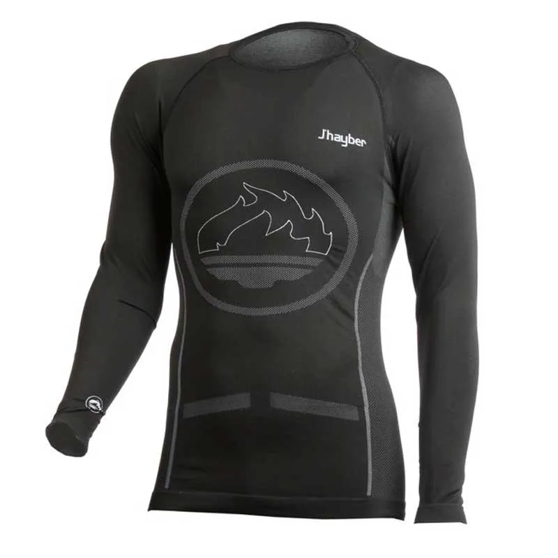 CAMISETA TéRMICA NEGRA  J'HAYBER WORKS