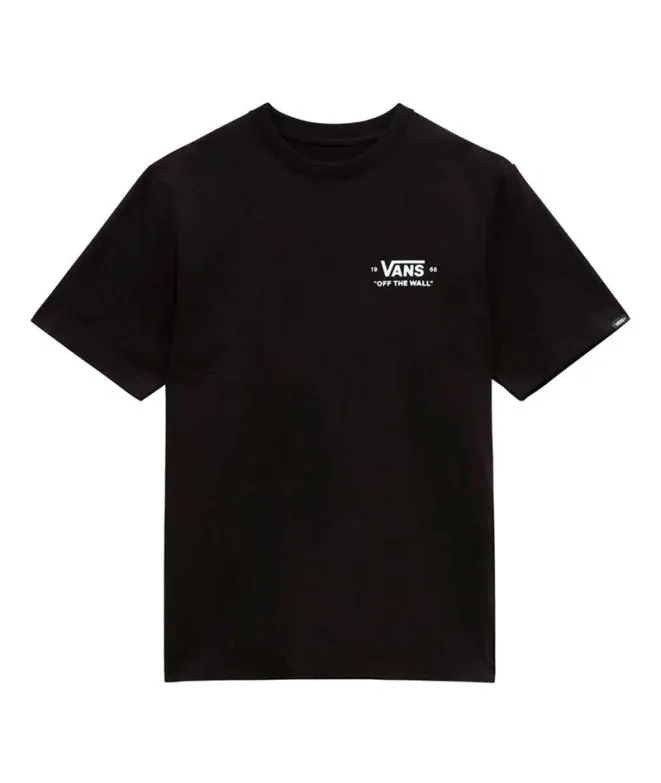 Camiseta Vans Essential Black Niño