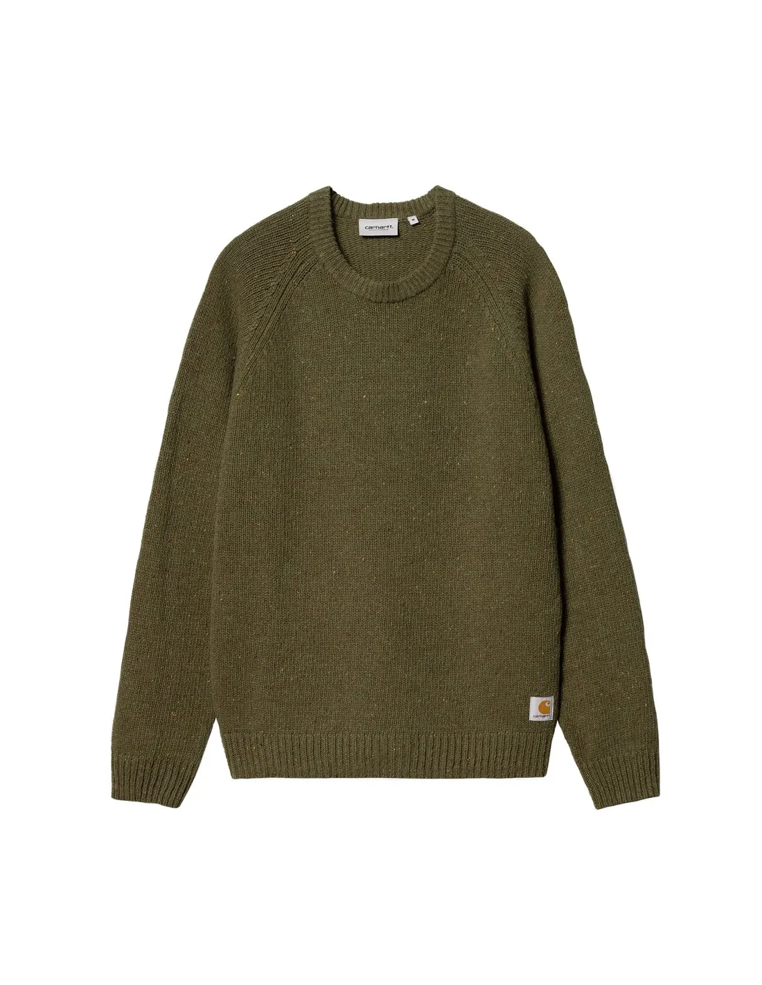 CARHARTT WIP ANGLISTIC SWEATER GAUGE SPECKLED HIGHLAND