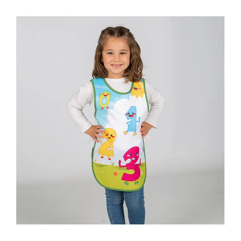 CASULLA BABERO INFANTIL NúMEROS  GARY'S