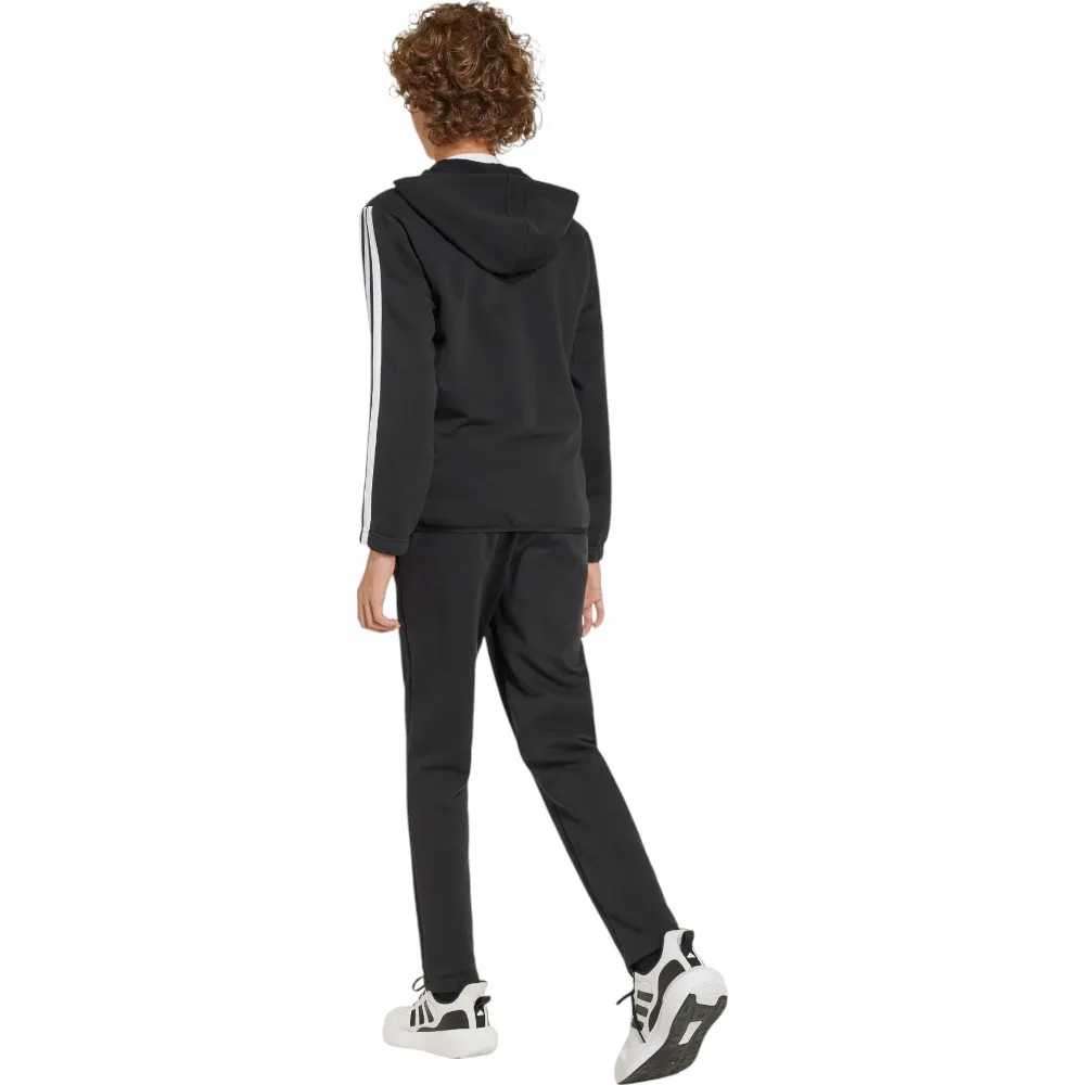 CHANDAL ADIDAS 5 J 3BANDAS 220 NEGRO BLANCAS JD6505 NIÑO NIÑA