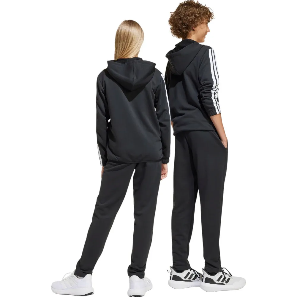 CHANDAL ADIDAS 5 J 3BANDAS 220 NEGRO BLANCAS JD6505 NIÑO NIÑA