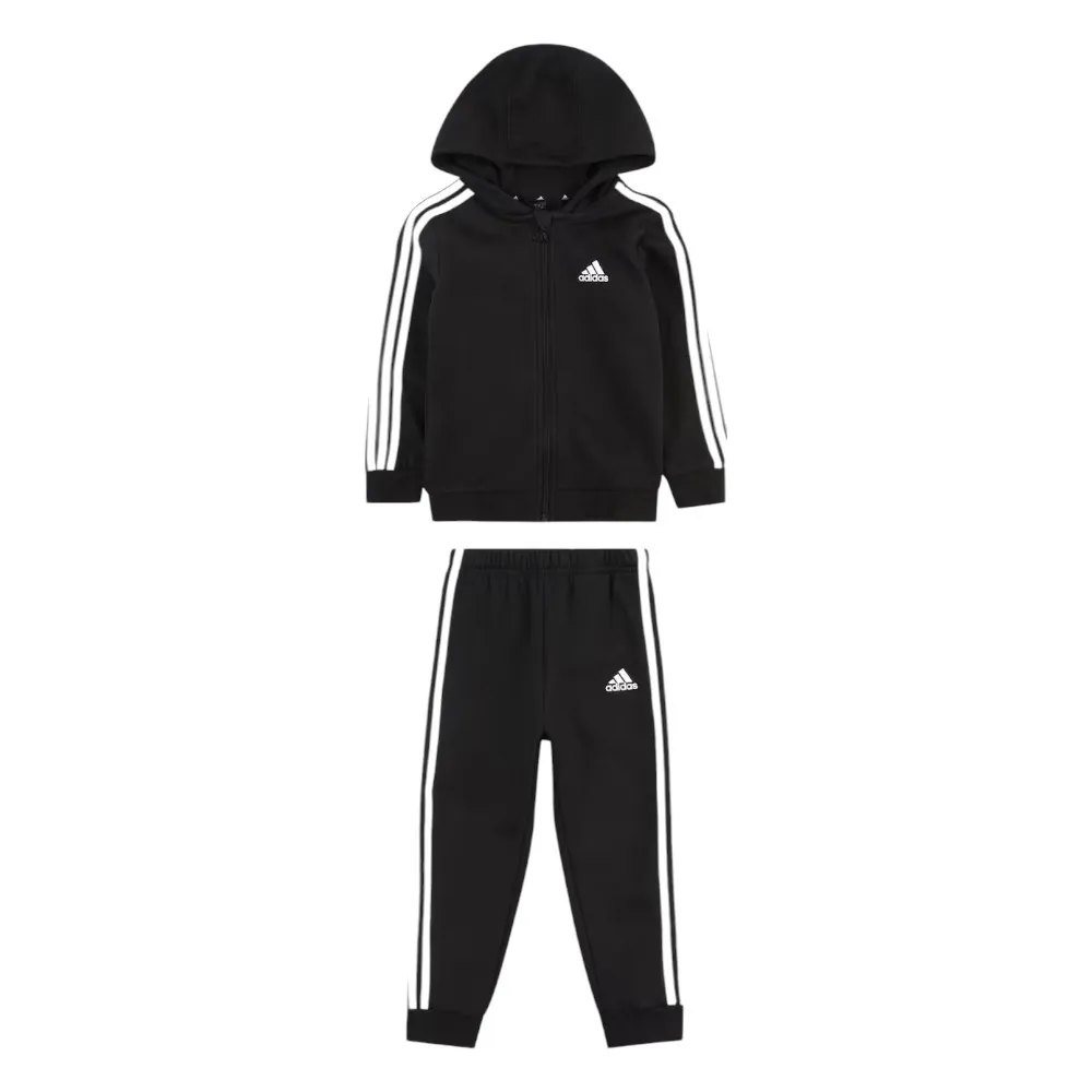 CHANDAL ADIDAS I 3BANDAS FZ FL JOG NEGRO HR5866 BEBE NIÑO