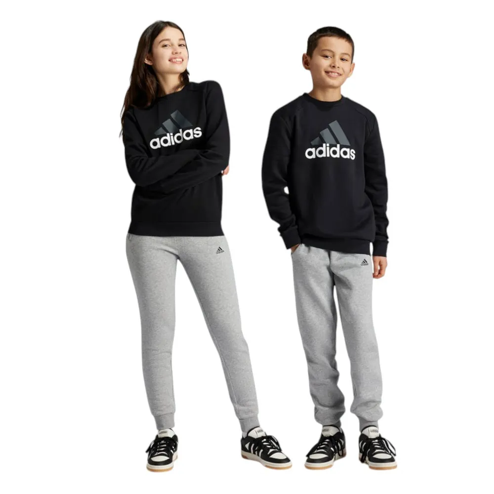 CHANDAL ADIDAS J BL FL TS NEGRO GRIS IX9518 TRACKSUIT NIÑO NIÑA