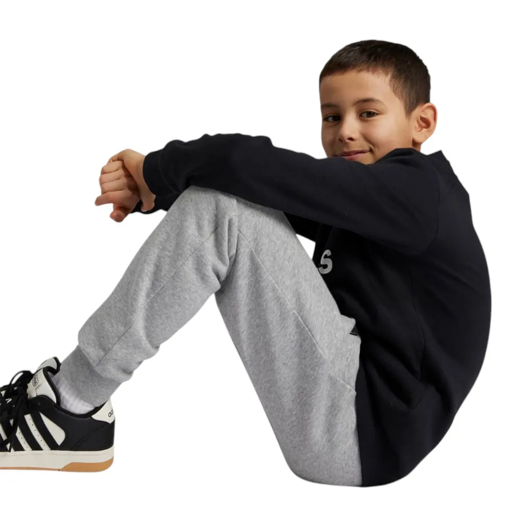 CHANDAL ADIDAS J BL FL TS NEGRO GRIS IX9518 TRACKSUIT NIÑO NIÑA