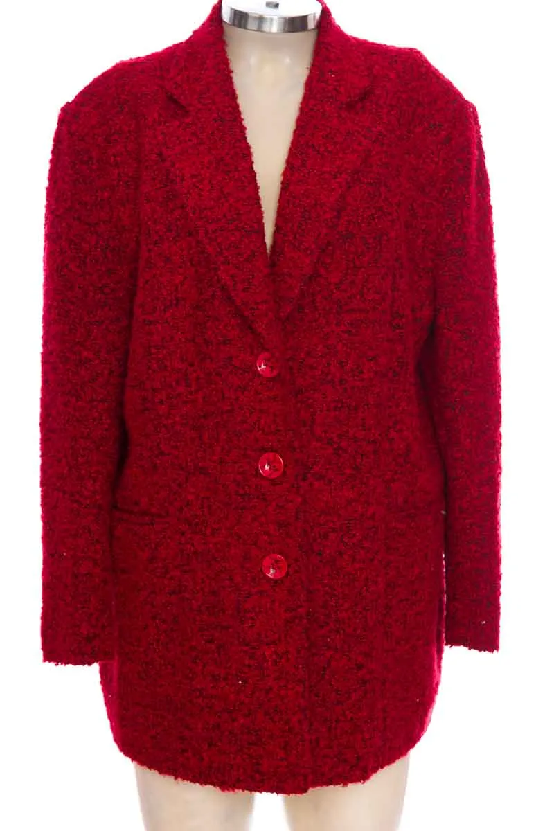CHAQUETA / ABRIGO COLOR ROJO  CLOSEANDO